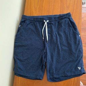 Vuori mens ponto cozy shorts in navy